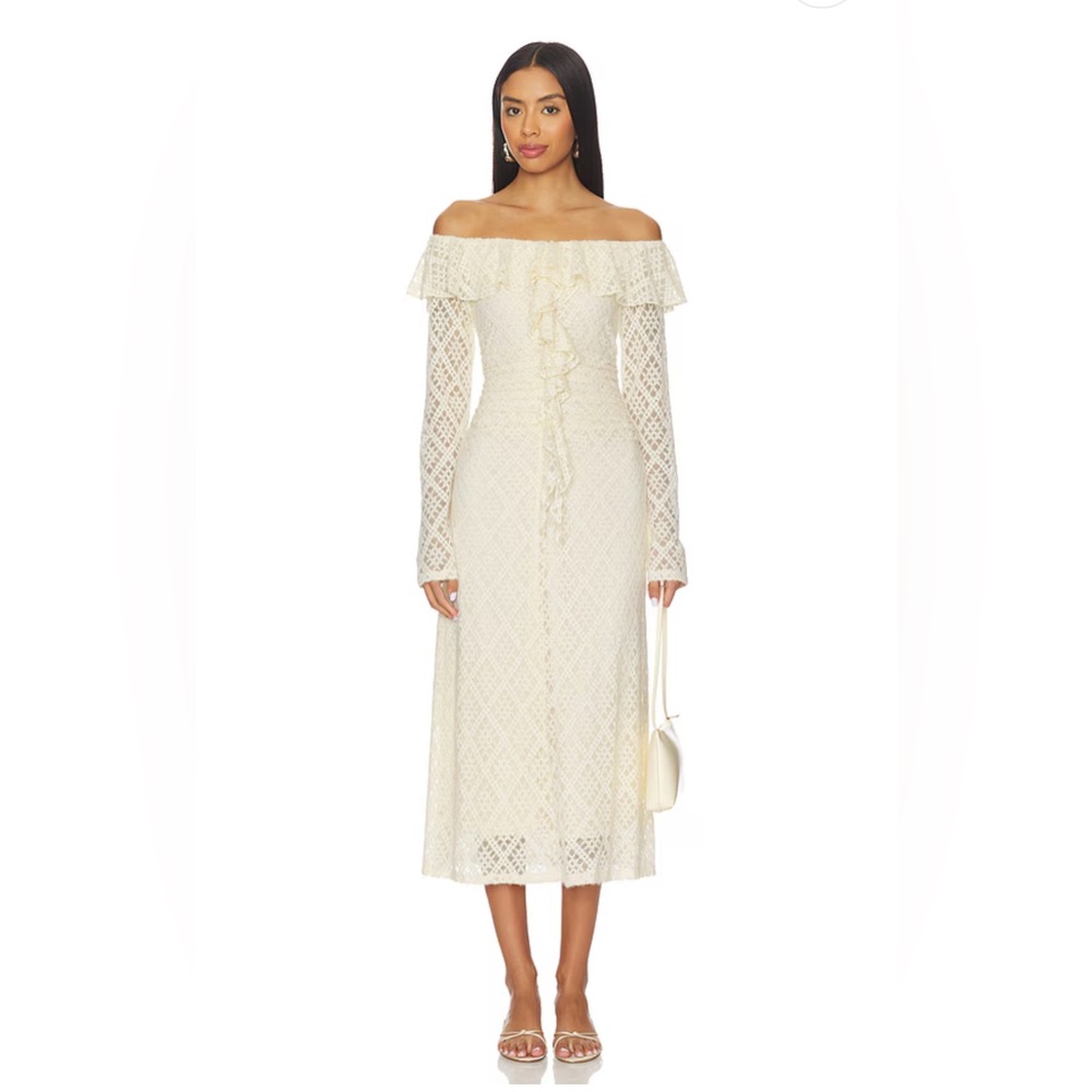 ASTR the label Dorian dress in cream